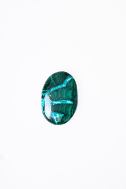 Sertifikalı Malahit Kabaşon (S.K:336) - 2