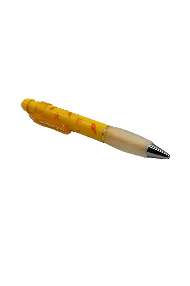 Serve Deep Doğa Desenli Okyanus Figürlü Sarı 0.7mm Versatil Uçlu Kalem - 1