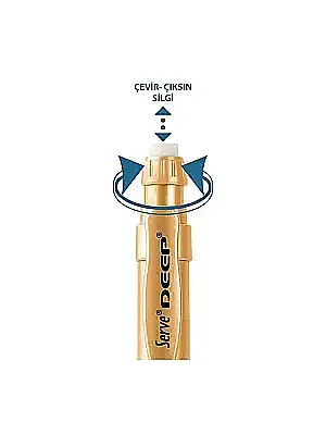 Serve Deep Metalik Gold 0.7mm Versatil Uçlu Kalem - 5