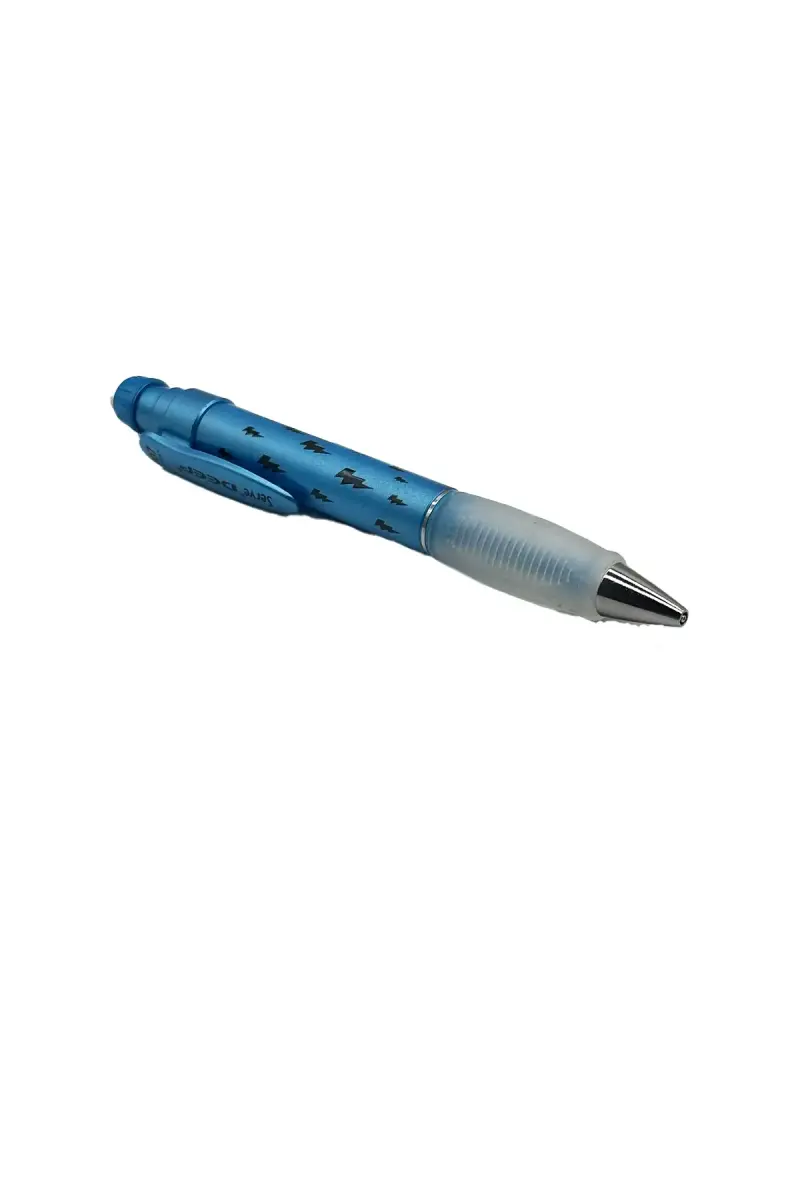 Serve Deep Metalik Serisi Şimşek Figürlü Metalik Mavi 0.7mm Versatil Uçlu Kalem - 1
