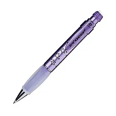 Serve Deep Metalik Serisi Yıldız Figürlü Metalik Mor 0.7mm Versatil Uçlu Kalem - 2