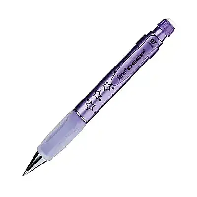 Serve Deep Metalik Serisi Yıldız Figürlü Metalik Mor 0.7mm Versatil Uçlu Kalem - 3