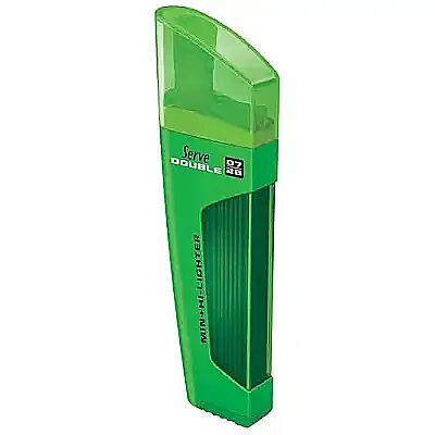 Serve Double Min Yeşil Fosforlu Kalem 0.7mm 2B Uç Tüplü - 2