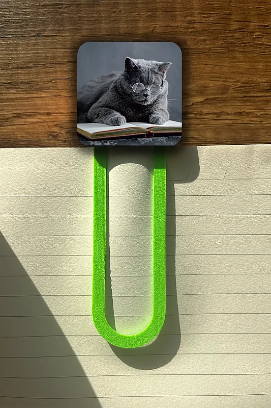 Sessiz Okuyucu Kitap Ayracı - 2