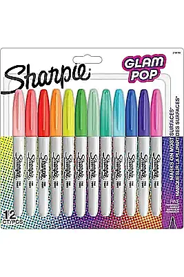 Sharpie Fine Glam Pop Permanent Marker 24 Lü - 3