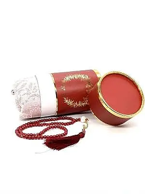 Silindir Kutu Seccade Seti Bordo - 2