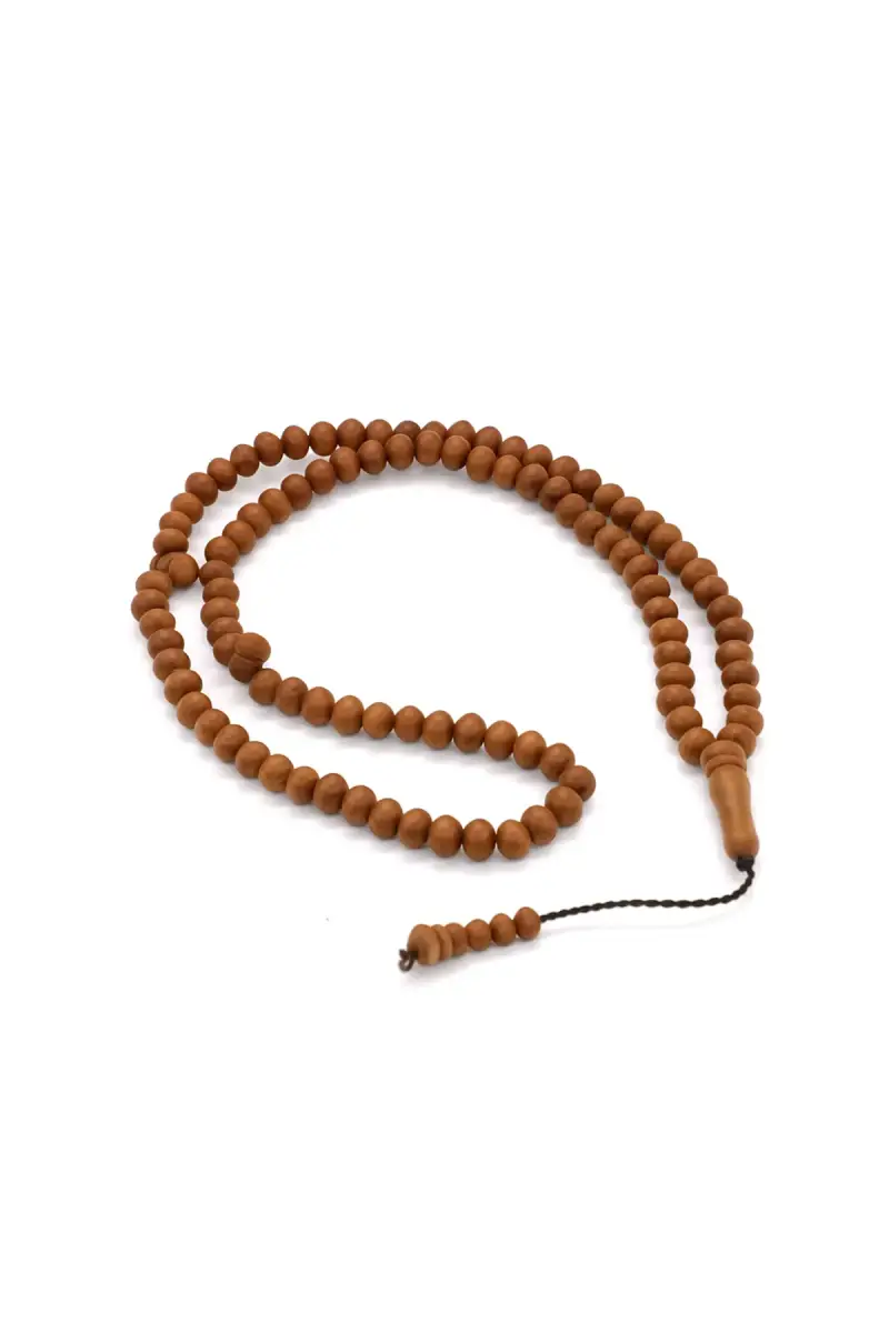 Şimşir Tesbih 99 Luk 8 mm Kahverengi - 1