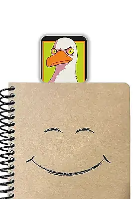 Sinirli Martı Kitap Ayracı - 2