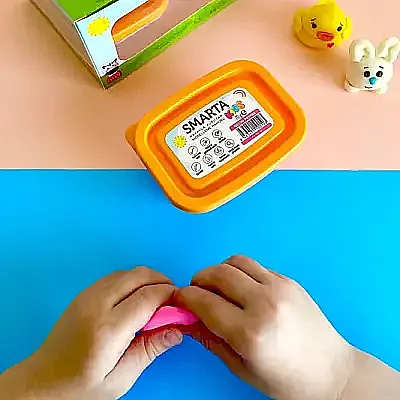 Smarta Kids Modelleme Hamuru 70 gr Neon Yeşil - Smarta