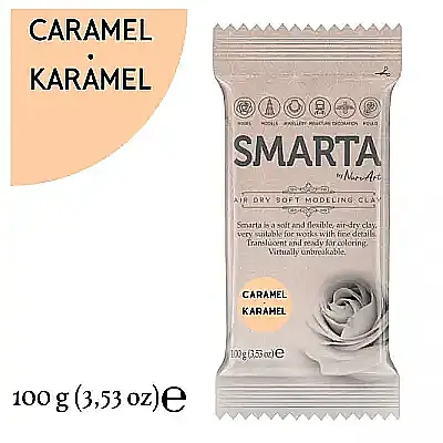 Smarta Modelleme Hamuru 100 Gr Karamel Renk - 3