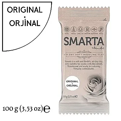 Smarta Modelleme Hamuru 100 Gr Orijinal Renk - Smarta