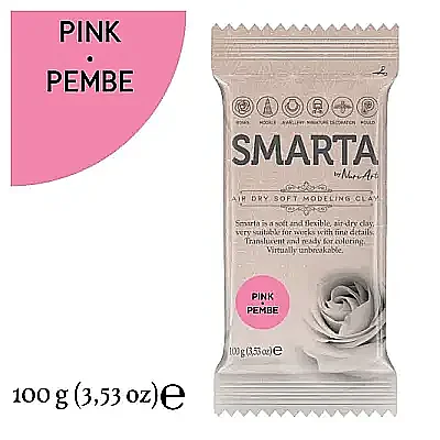 Smarta Modelleme Hamuru 100 Gr Pembe Renk - 8