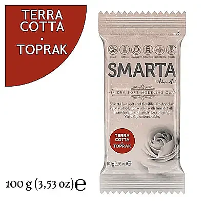 Smarta Modelleme Hamuru 100 Gr Toprak Renk - 9