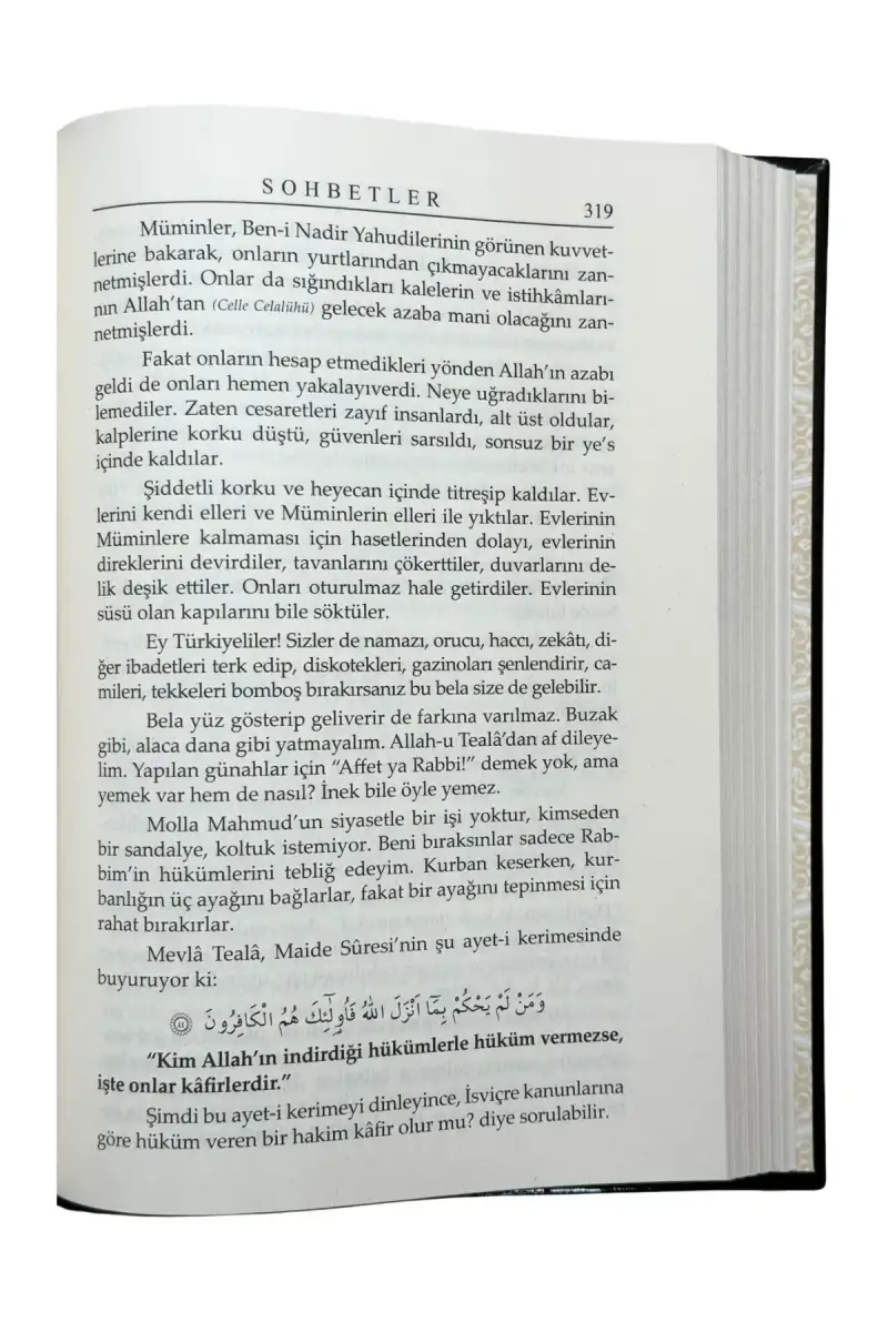 Sohbetler 4. Cilt - Özel Baskı Ciltli - 3