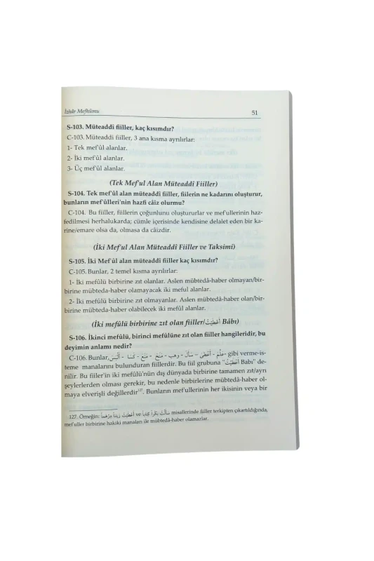 Sorulu Cevaplı İzhar Mefhumu - 3