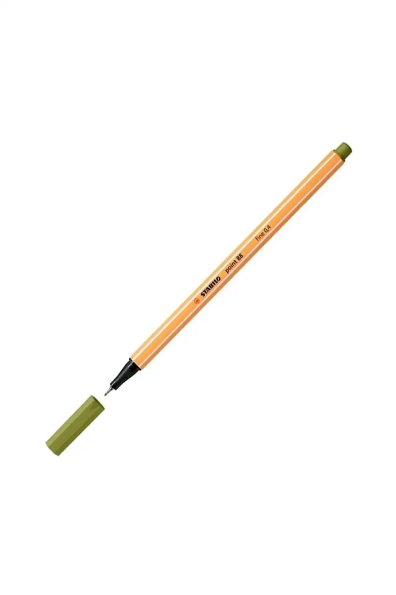 Stabilo 88 Point Keçe Uçlu Kalem Bataklık Yeşili - 1
