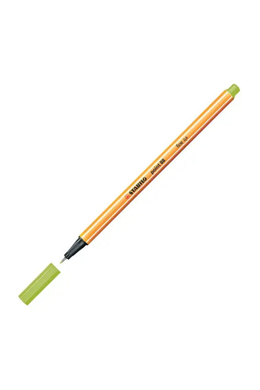 Stabilo 88 Point Keçe Uçlu Kalem Elma Yeşili - Stabilo