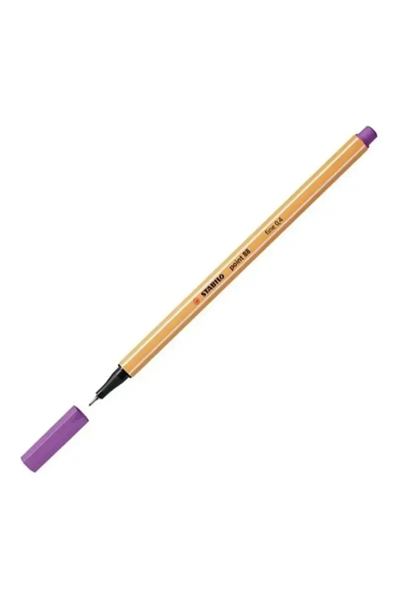 Stabilo 88 Point Keçe Uçlu Kalem Erik Moru - 1