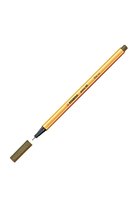 Stabilo 88 Point Keçe Uçlu Kalem Haki Yeşil - Stabilo