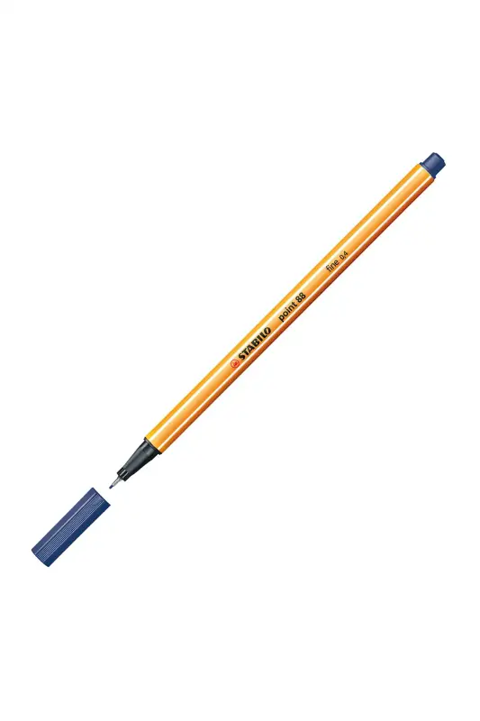 Stabilo 88 Point Keçe Uçlu Kalem Koyu Lacivert - Stabilo