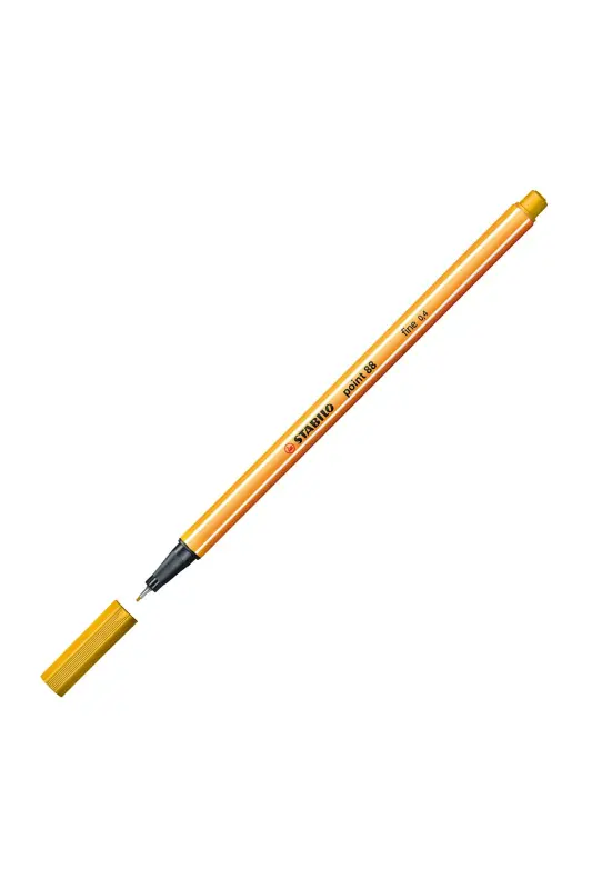Stabilo 88 Point Keçe Uçlu Kalem Sarı - Stabilo