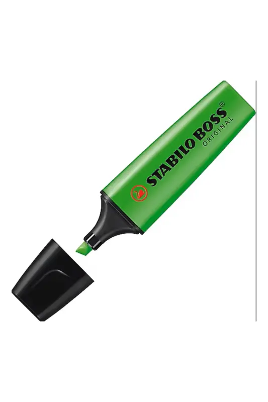 Stabilo Boss Original Pastel Fosforlu Kalem Yeşil - 1