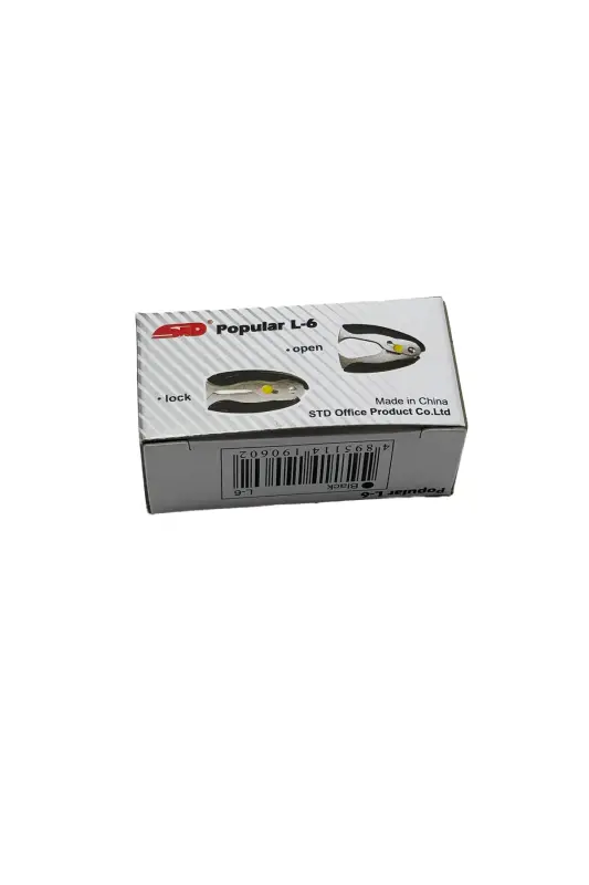 Std Tel Sökeceği L-6 Siyah - STD