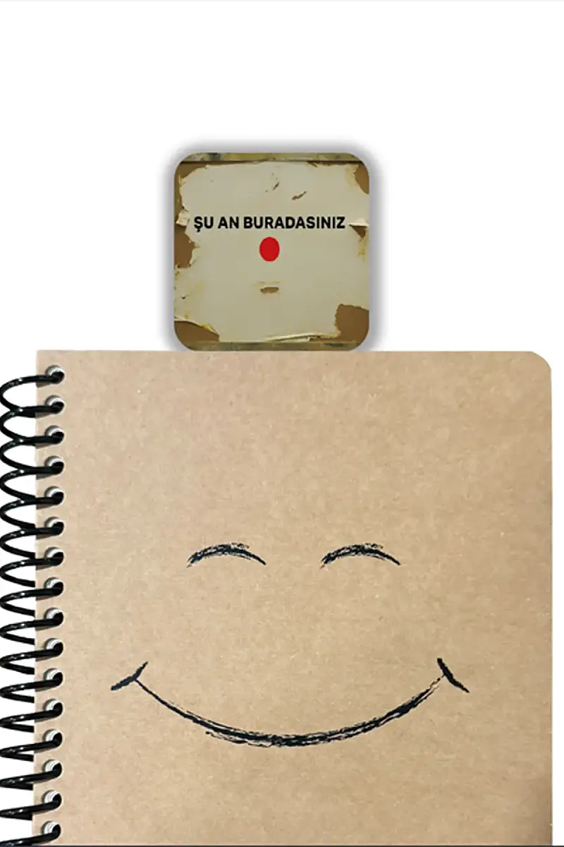 Şu An Buradasınız Kitap Ayracı - 2