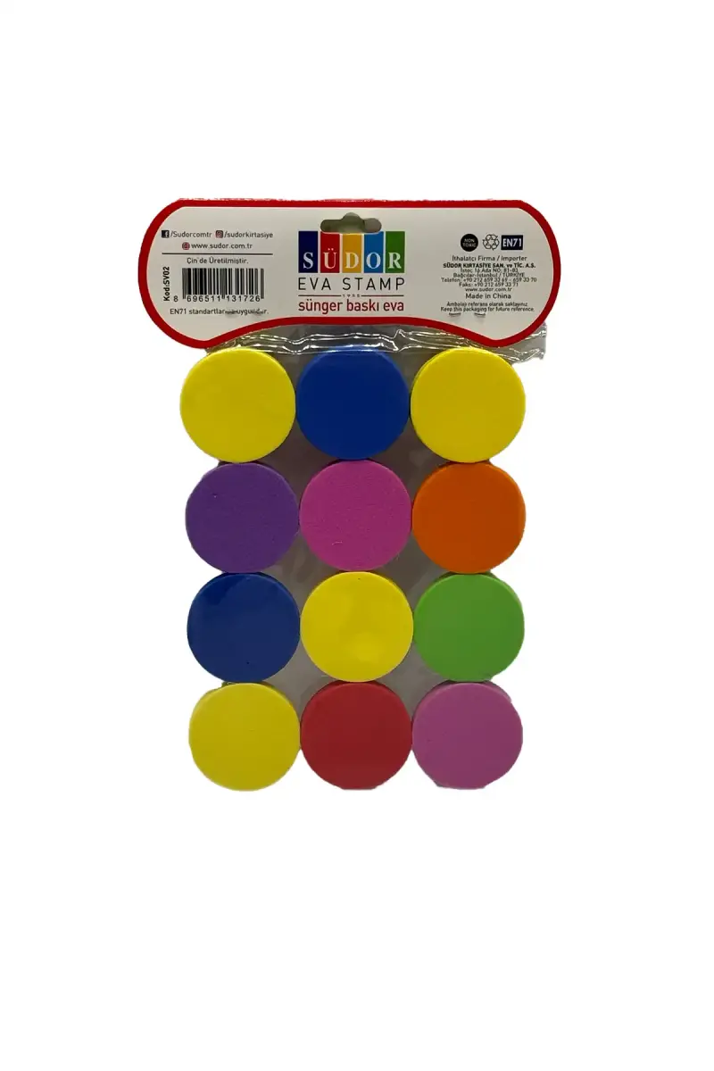 Südor Sünger Baskı Eva 12Li - 1