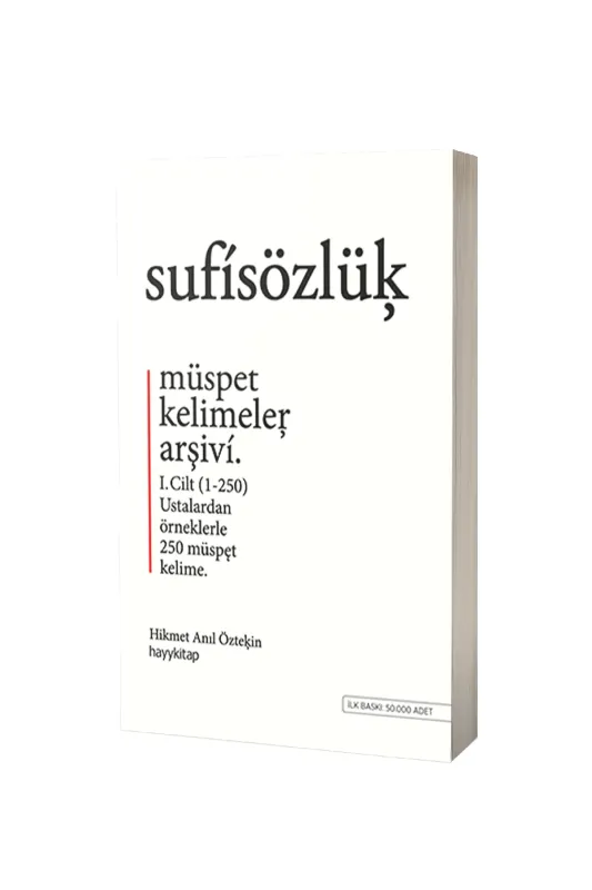 Sufi Sözlük Müspet Kelimeler Arşivi - Hayy Kitap