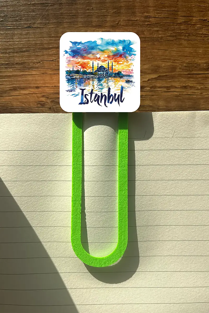 Suluboya İstanbul Kitap Ayracı - 1