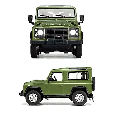 Sunman Land Rover Defender Uzaktan Kumandalı Işıklı Araba 1:14 - 6