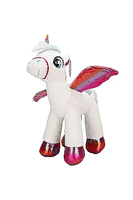 Sunman Peluş Unicorn Kanatlı 42 cm - Sunman