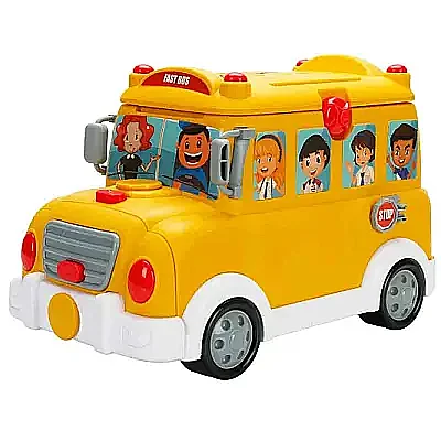 Sunman School Bus Shop Binilebilen 34 Parçalı Sesli Işıklı Set - 9