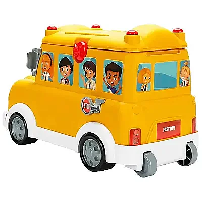 Sunman School Bus Shop Binilebilen 34 Parçalı Sesli Işıklı Set - 13