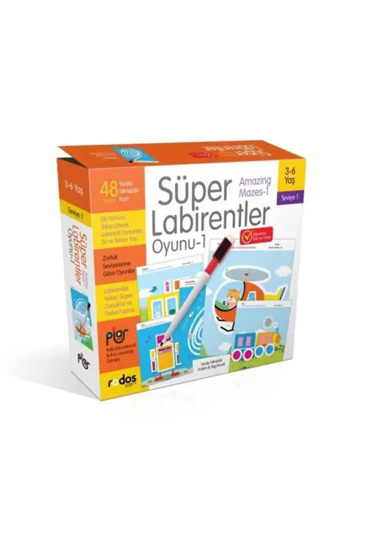 Süper Labirentler Oyunu 1 - Piar Kids