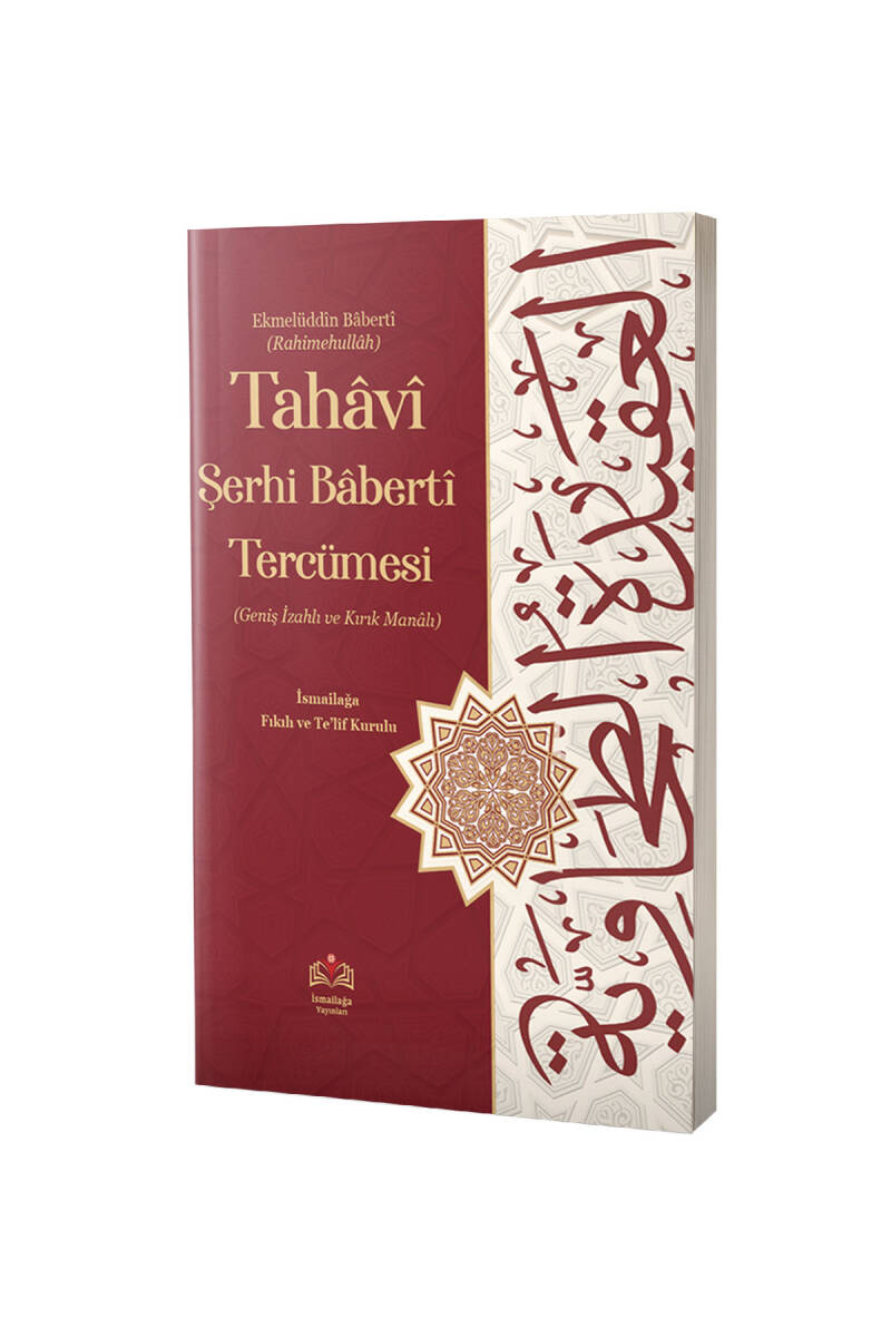 Tahavi Şerhi Baberti Tercümesi Kırık Manalı - 1