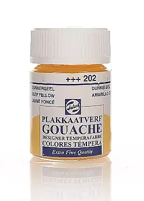 Talens 62022 Guaj Boya 16 ml Deep Yellow Koyu Sarı - Talens