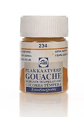Talens 62342 Guaj Boya 16 ml Raw Sienna Ham Siena - 1