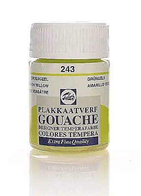 Talens 62432 Guaj Boya 16 ml Greenish Yellow Yeşilimsi Sarı - 2
