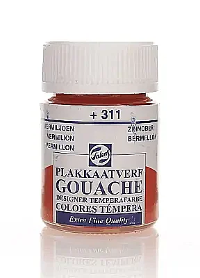 Talens 63112 Guaj Boya 16 ml Vermilion Vermilyon - Talens