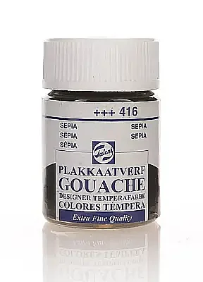 Talens 64162 Guaj Boya 16 ml Sepia Sepya - Talens