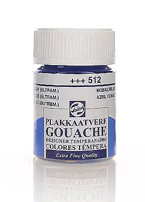 Talens 65122 Guaj Boya 16 ml Cobalt Blue Ultramarine Kobalt Mavisi - Talens