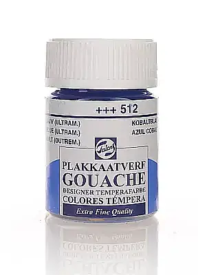 Talens 65122 Guaj Boya 16 ml Cobalt Blue Ultramarine Kobalt Mavisi - 2