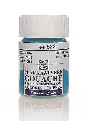 Talens 65222 Guaj Boya 16 ml Turquoise Blue Turkuaz Mavi - 1