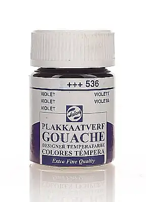 Talens 65362 Guaj Boya 16 ml Violet Mor - 2