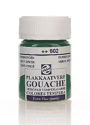 Talens 66022 Guaj Boya 16 ml Deep Green Koyu Yeşil - 1
