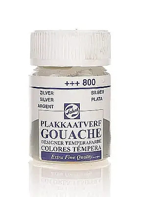 Talens 68002 Guaj Boya 16 ml Silver Gümüş - Talens