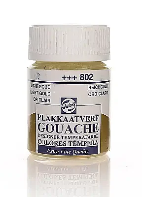 Talens 68022 Guaj Boya 16 ml Light Gold Açık Altın - Talens
