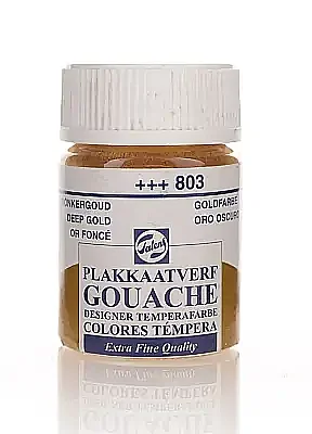 Talens 68032 Guaj Boya 16 ml Deep Gold Koyu Altın - Talens